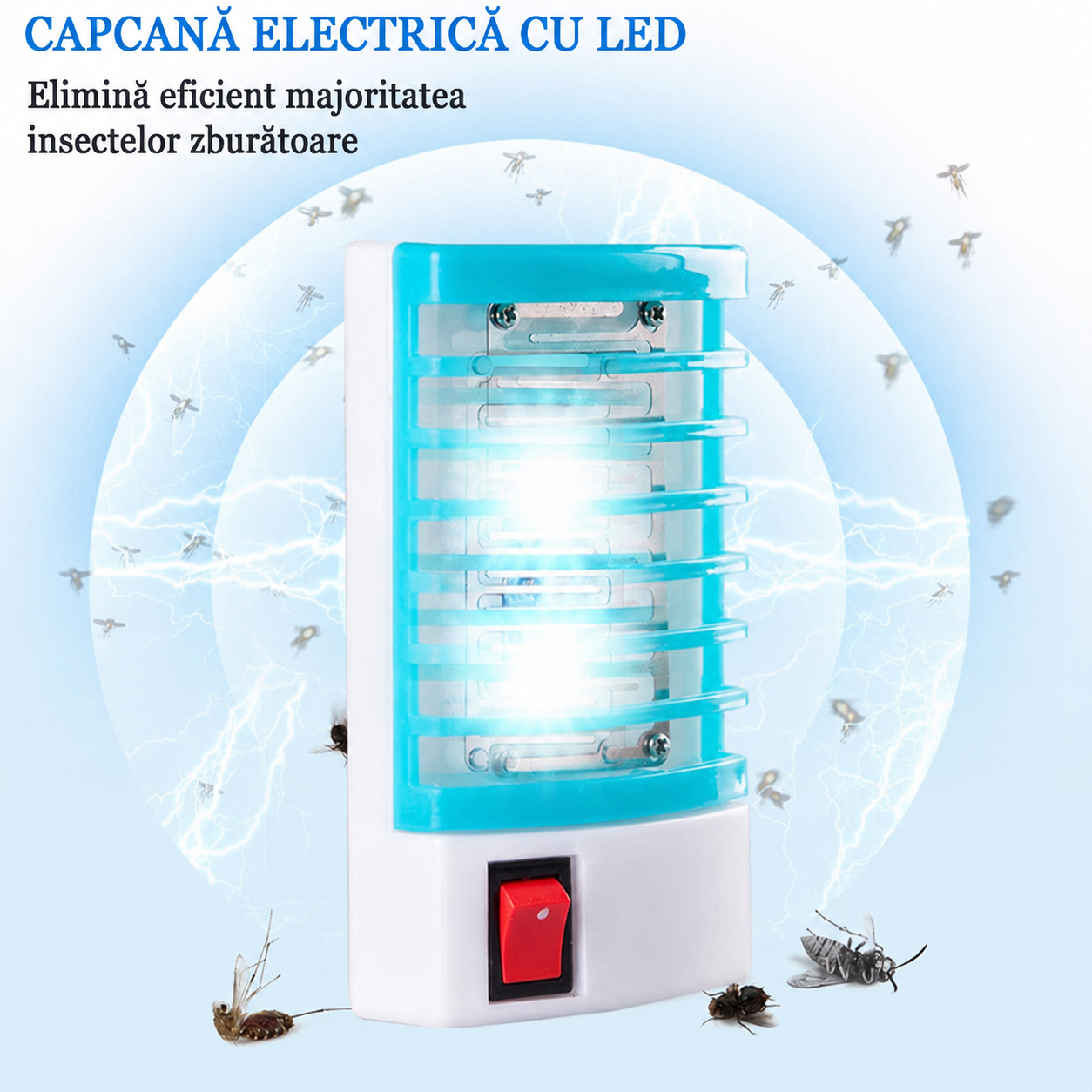Aparat electric impotriva tantarilor mustelor,acarienilor silentios